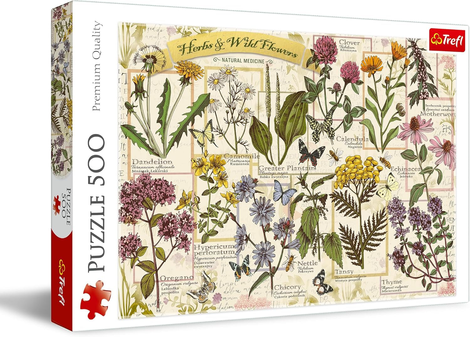Puzzle 500 erbe medicinali Puzzle Naty Shop Titolo predefinito