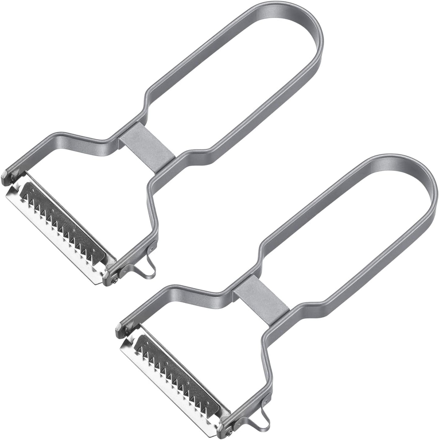 Westmark Julienne Pelapatate, acciaio inossidabile Pelapatate Naty Shop Deluxe (set di 2 pezzi)