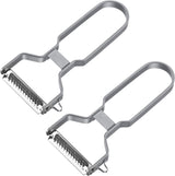 Westmark Julienne Pelapatate, acciaio inossidabile Pelapatate Naty Shop Deluxe (set di 2 pezzi)