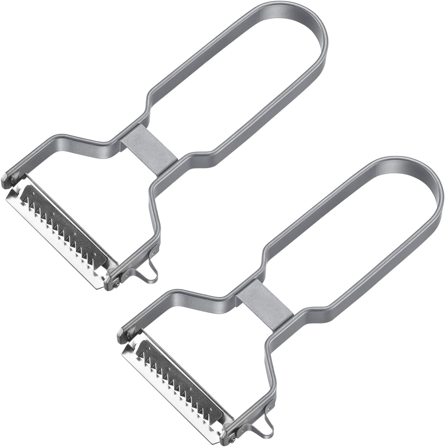 Westmark Julienne Pelapatate, acciaio inossidabile Pelapatate Naty Shop Deluxe (set di 2 pezzi)
