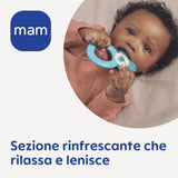 Massaggio gengivale rinfrescante Mam Cooler, 4 mesi, verde