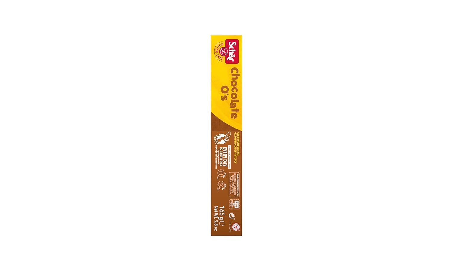 Biscotti al cacao Chocolate O'S, 165 g