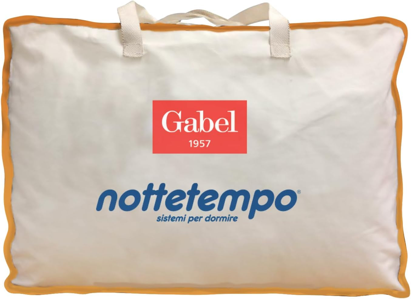 Nottetempo, trapunta in piuma d'oca, letto singolo, 205 X 155 X 2 Cm, Bianco Piumini e trapunte Naty Shop