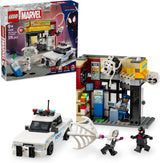 LEGO Marvel Spider-Verse: Miles Morales vs. Spot - Set da gioco supereroe con macchinina - 4 minifigure e minimarket - Regalo per ragazzi e ragazze dai 9 anni in su 76311 Set da costruzione Besuche den LEGO-Store Titolo predefinito