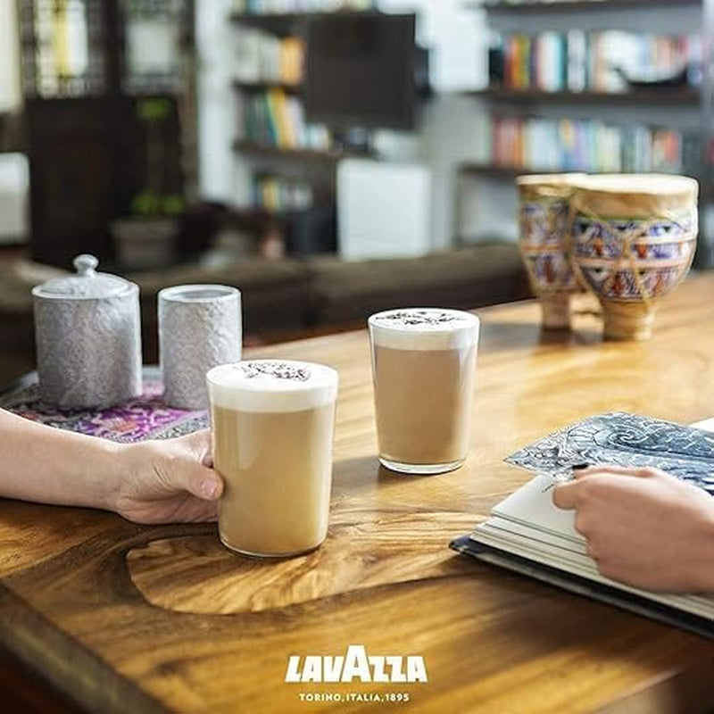 LAV-AZZA Caffè in grani Cream E Aroma 10x1000g (10kg) Caffè italiano premium, cremoso e aromatico