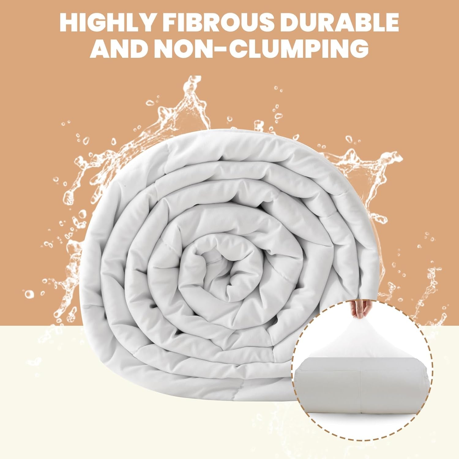 Good Nite Piumino Doppio, 4.5 Tog, Piumino Estivo, Piumino Doppio, Bianco, Trapunta, Poliestere, Morbido E Leggero E Lavabile In Lavatrice Con Fasce Angolari (Letto Matrimoniale 200 X 200 Cm) Coperte e Trapunte Naty Shop