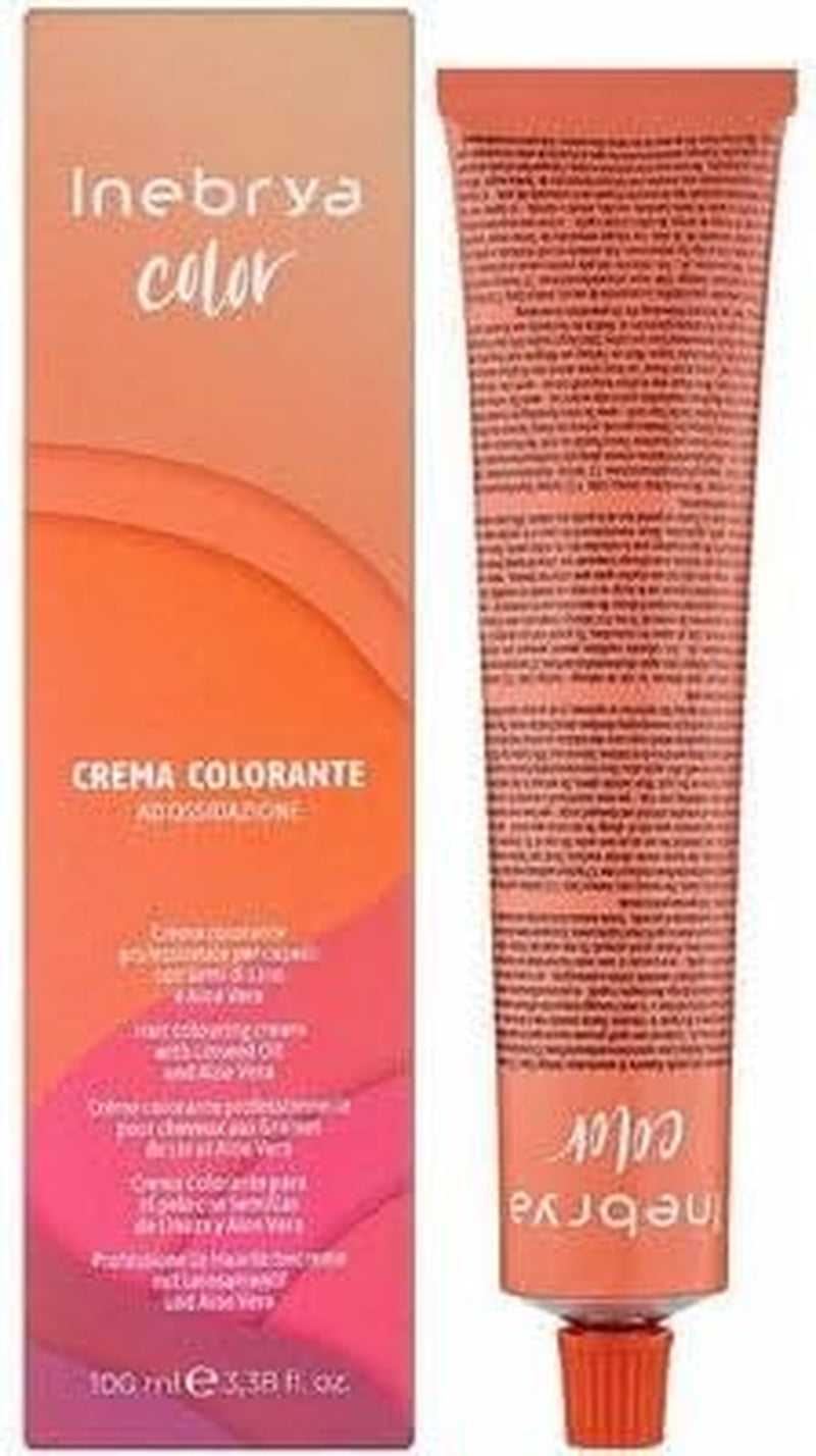 Crema colorante permanente per capelli con semi di lino e aloe vera 100ml (- 7.0 Blond) Tintura per capelli Naty Shop 7.0 Blond 1 G (1 confezione)