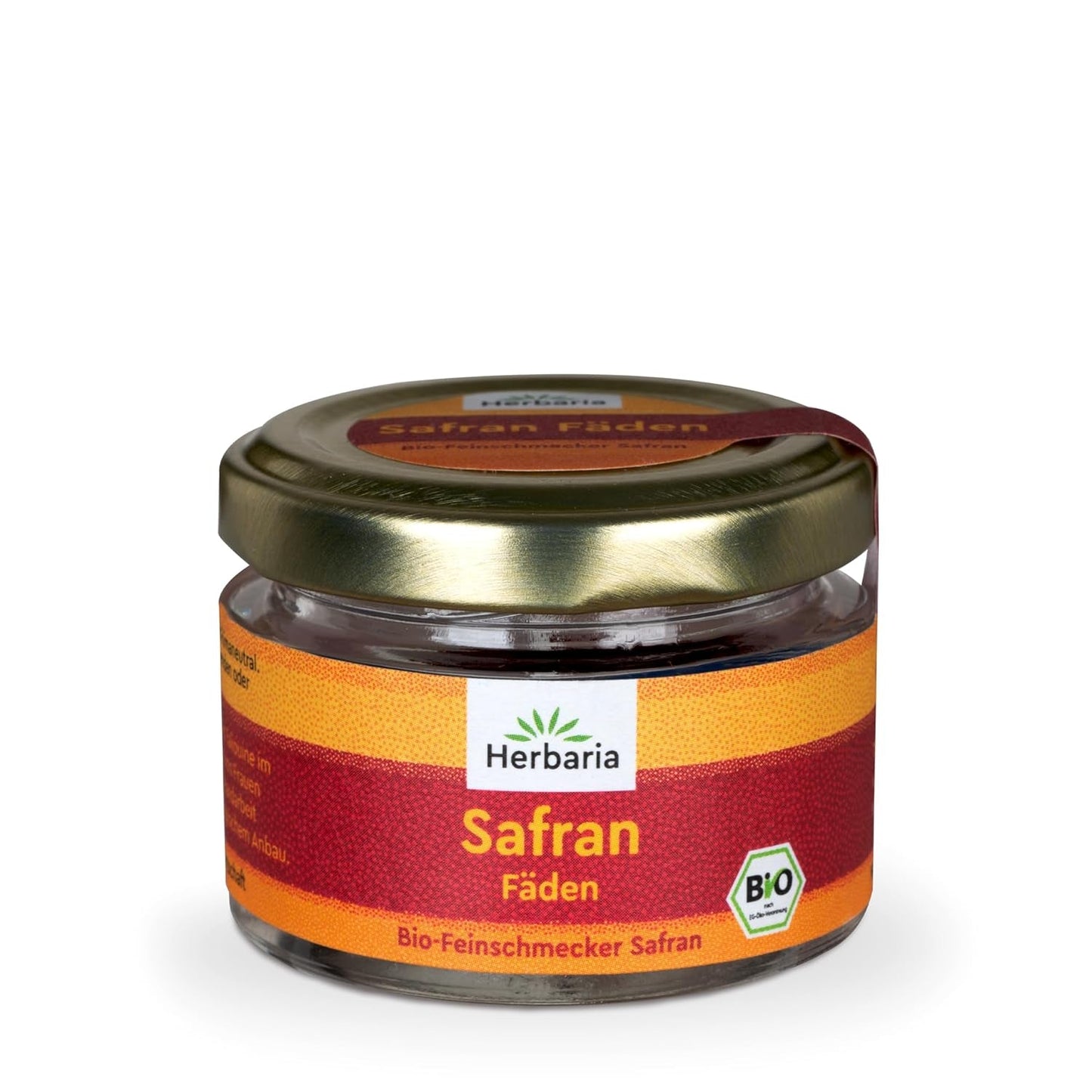 Herbaria Safran-Fäden bio 0,5g in vetro – SafranFäden bio aus dem bereicht Safran-Ort Taliouine in Marokko – Safranfäden in Premium Bio-Qualität – Saffron Premium - Safran première catégorie