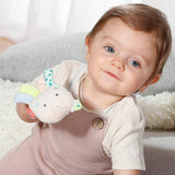 Fehn campanello giocattolo a forma di polpo - sonaglio, cigolio, sensazione motoria - peluche per neonati con tessuto morbido - giocattolo per neonati e bambini da 0+ mesi Baby Toys Naty Shop