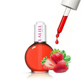 LALILL Olio per cuticole per unghie 75Ml - Himbeere Nagelpflegeöl - Nagelöl Pflege Für Nägel Nagelhaut - SPA Maniküre Naildesign Hände - Vegan - Con pipetta