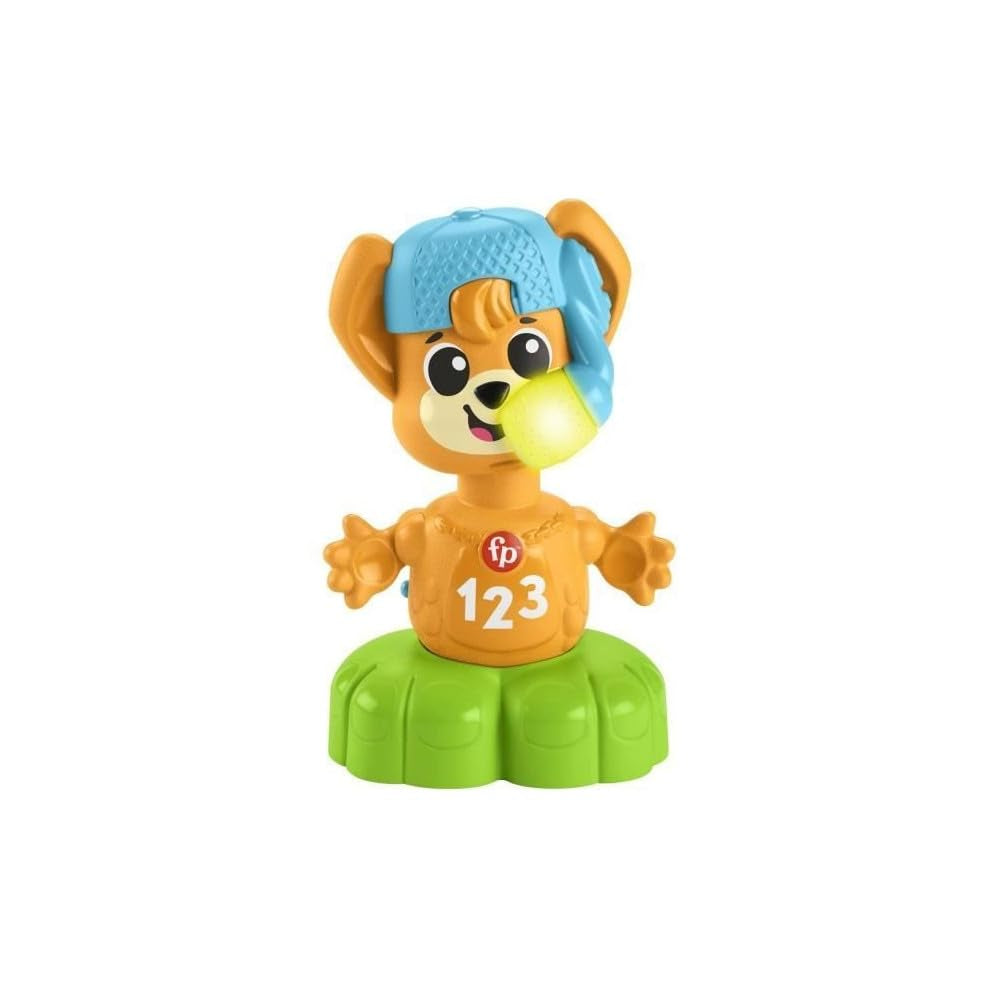 Fisher-Price Sync Squad giocattolo fox-counter, giocattolo per neonati e bambini piccoli con musica e luci interattive, da 9 mesi, versione francese, HYK94 Jucarii Bebe Naty Shop Titolo predefinito