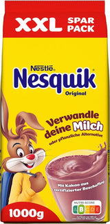 Nestlé, Cacao in polvere da mescolare al latte, 1 Kg di Cacao e Cioccolata Calda Naty Shop