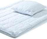 Aqua-Textil Soft Touch Set per bambini Piumino 100 X 135 Cm 250G e 350G con cuscino 40 X 60 Cm 150G Piumino 4 stagioni Termoautonomo Oeko-Tex Piumini e trapunte Naty Shop 155X220 Cm + 1X 80X80 Cm 4 stagioni