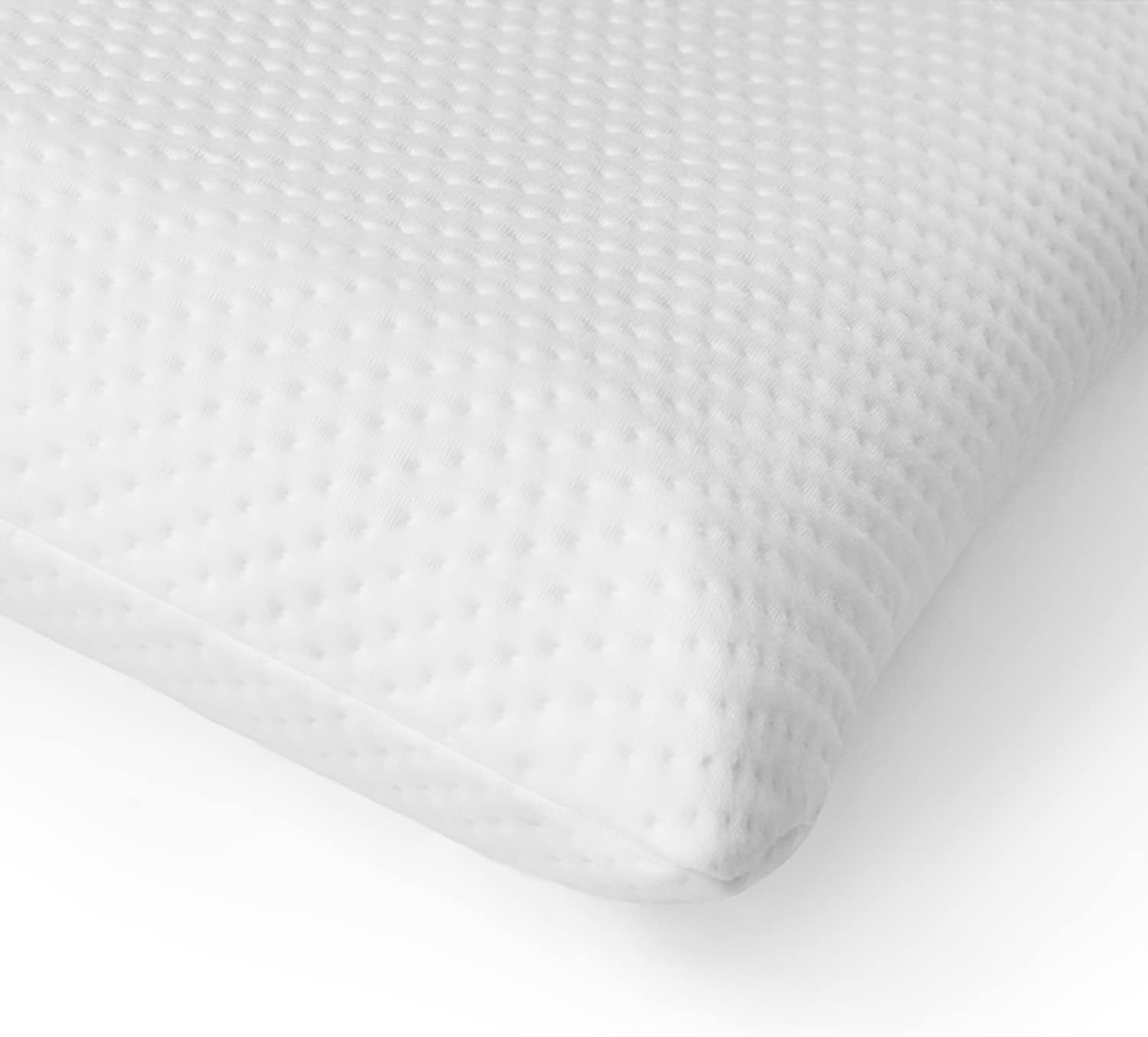 Mister Sandman Cuscino ergonomico 40x80 cm, Cuscino per il collo con comoda federa, Cuscino in viscosa perfetto per chi dorme sulla pancia, sulla schiena e sul fianco, Cuscino in memory foam