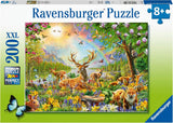 Ravensburger Puzzle per bambini - 13352 Graziosa famiglia di cervi - Puzzle da 200 pezzi per bambini dagli 8 anni in su Puzzle Naty Shop Titolo predefinito