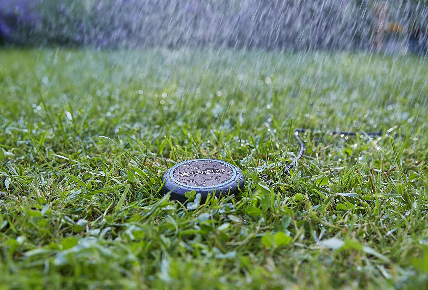 Cavo di prolunga Gardena (10 m) per sensore pioggia e sensore umidità del suolo, cavo di collegamento con sistema Easy Click, estensibile fino a 105 m, per uso sopra e sotto terra (01868-20)