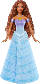 Mattel Disney Princess Ariel Doll, Ispirata al Film La Sirenetta, Trasformazione: Giocattolo Sirena-Uomo, Giostrina, Regali Disney, Giocattoli di 3 anni, Bambole HLX13 Naty Shop