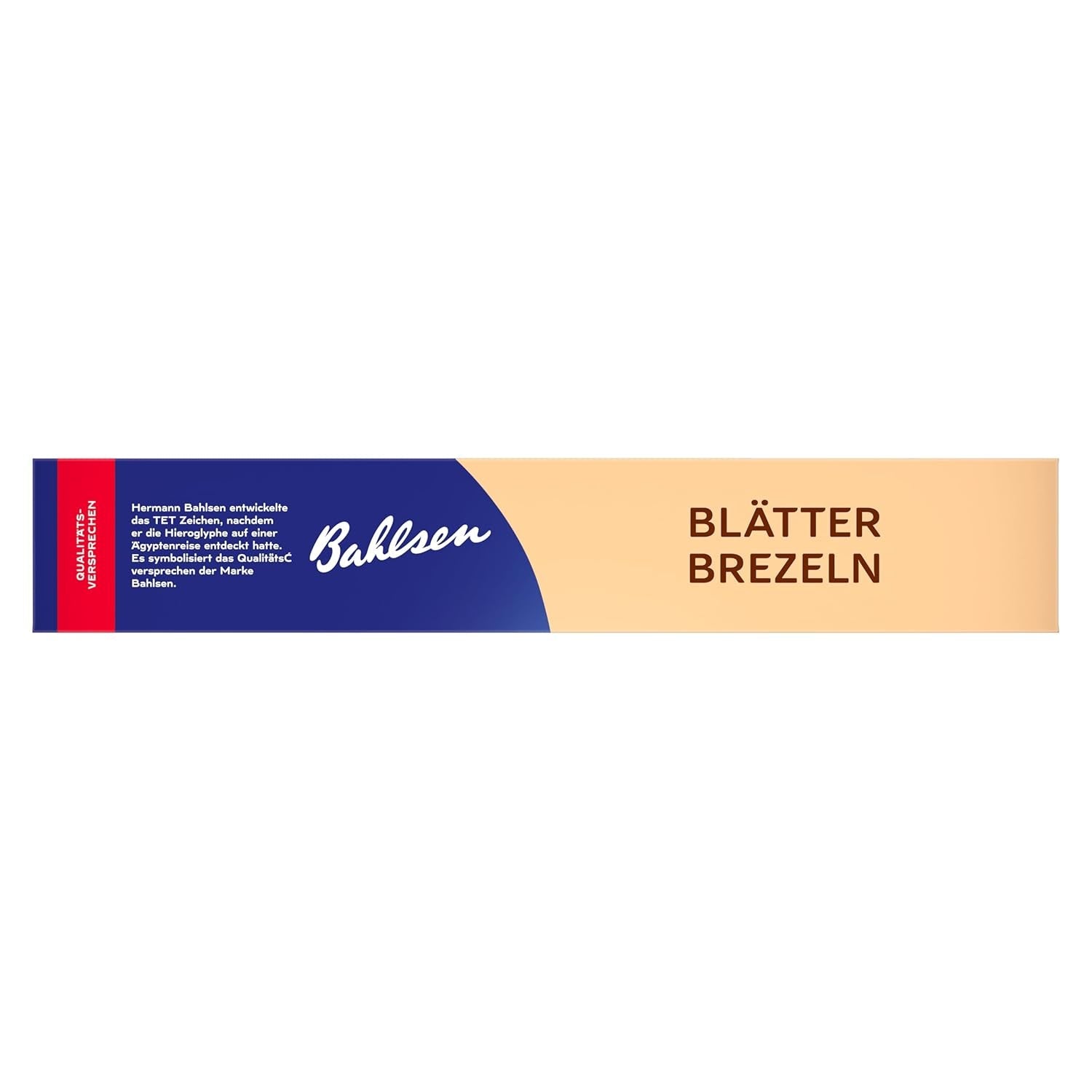 Pasta sfoglia Bahlsen - Confezione da 12 - Pasta sfoglia caramellata a forma di pretzel (12 x 100g)