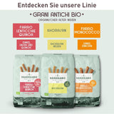 Spaghetti Biologici n. 5 - 500g di grano Khorasan – Grano antico, ricco di proteine, coltivato 100% italiano – Versatile in cucina e ricco di nutrienti