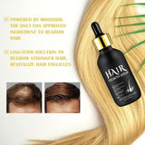 Olio biologico per la crescita dei capelli al 5% - Soluzione per uso esterno - Crescita e ispessimento dei capelli - Per perdita e diradamento dei capelli maschili - Riattiva i follicoli che si restringono - Dispenser a pompa preciso, Cura dei capelli da 60 ml Naty Shop