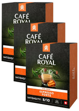 Espresso Forte 36 capsule per macchina da caffè Nespresso - Intensità 8/10 - Capsule per caffè zertifiziate UTZ in alluminio (confezione con 3)