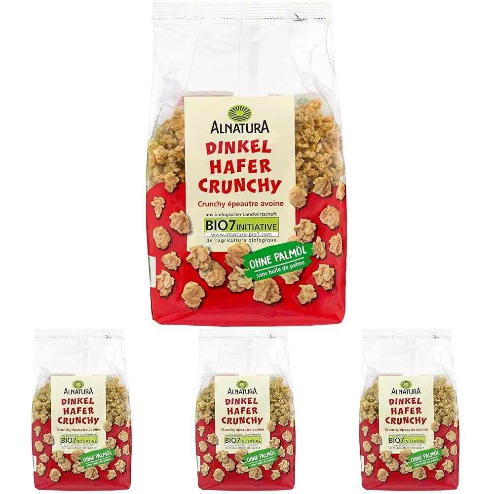 Croccante con farro e avena biologica, 375g