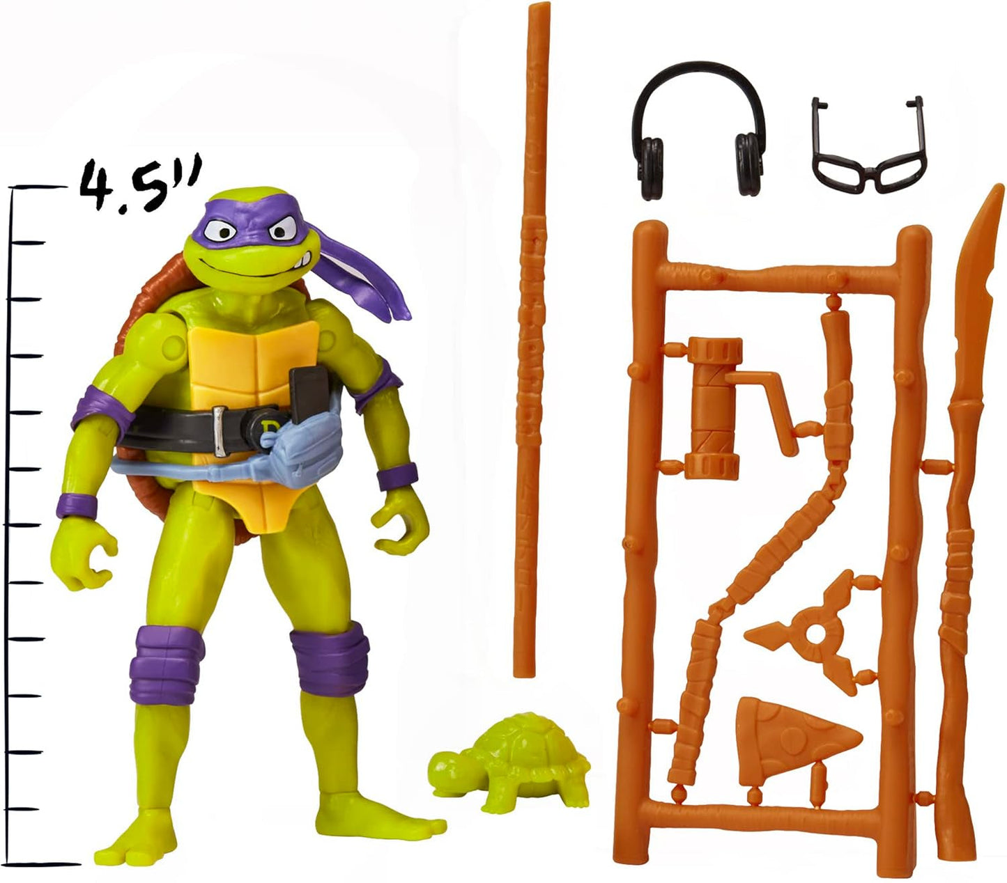 TEENAGE MUTANT NINJA Tartarughe - Donatello Figura base Action figures Naty Shop