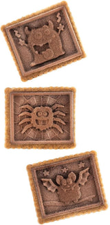 Silikomart 22.172.77.0165 CKC, 12 Mostri di Cioccolato su Biscotti Cucina Naty Shop