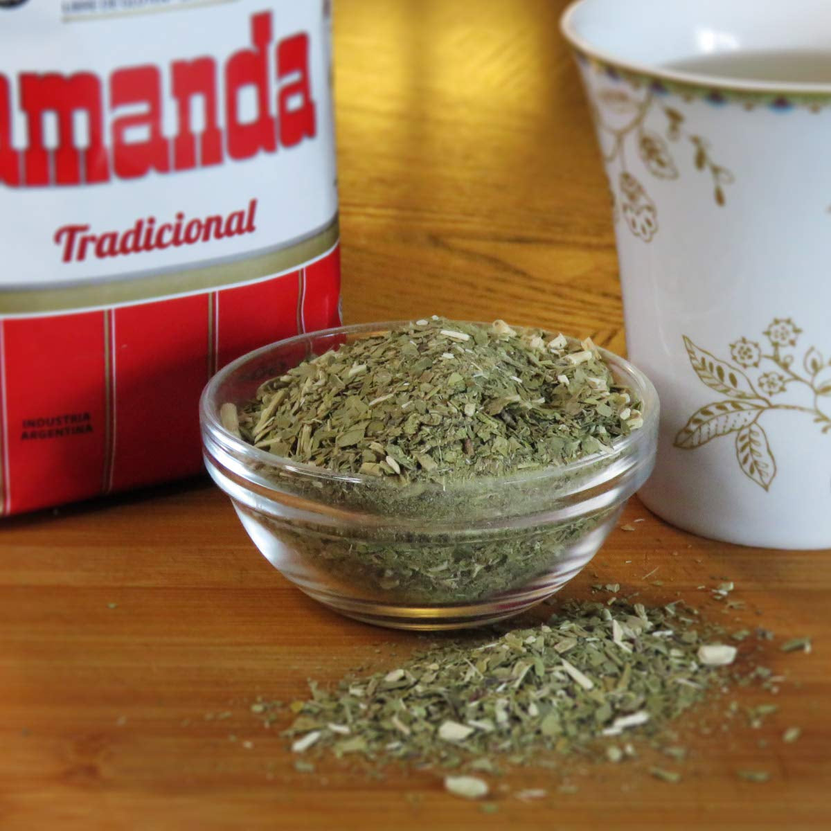 Elaborada Yerba Mate Tè 500G | Tè Mate Tradizionale | Yerba Mate Tea Elaborada Con Palo Foglie sfuse 0.5 Kg