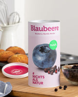 Mirtilli biologici liofilizzati BUAH® | Mirtilli biologici liofilizzati senza zuccheri aggiunti | 100% frutta liofilizzata (vegana, senza glutine, senza lattosio) | Snack ideale (140g) Prodotti disidratati Naty Shop