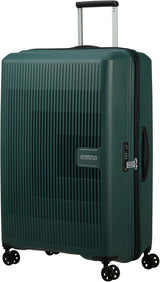 American Tourister Aerostep - Spinner L, Valigia espandibile, 77 cm, 101,5/109 L, Arancione (Arancione brillante) Bagagli e attrezzatura da viaggio Naty Shop Verde (Foresta Oscura) L (77 cm - 101,5/109 L)