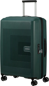American Tourister Aerostep - Spinner L, Valigia espandibile, 77 cm, 101,5/109 L, Arancione (Bright Orange) - Naty Shop