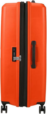 American Tourister Aerostep - Spinner L, Valigia Espandibile, 77 cm, 101,5/109 L, Arancione (Arancio Brillante) Bagagli e attrezzatura da viaggio Naty Shop