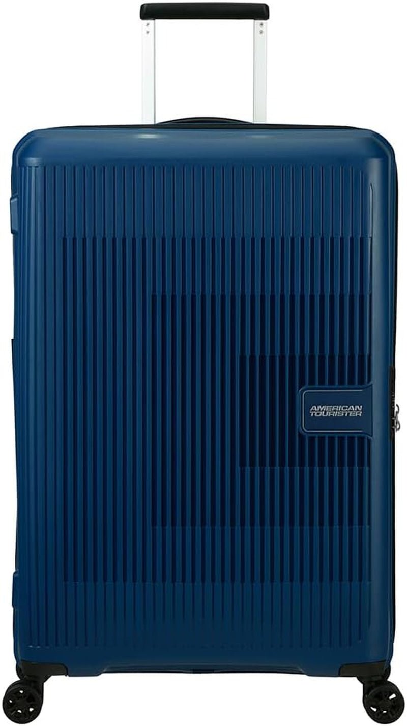 American Tourister Aerostep - Spinner L, valigia espandibile, 77 cm, 101,5/109 L, arancione (arancione brillante) Bagagli e attrezzatura da viaggio Naty Shop Blu (blu navy) L (77 cm - 101,5/109 L)