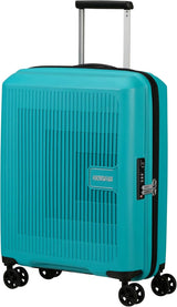 American Tourister Aerostep - Spinner L, valigia espandibile, 77 cm, 101,5/109 L, arancione (arancione brillante) Bagagli e attrezzatura da viaggio Naty Shop Turchese (tono turchese) S (55 cm - 36/40 L)