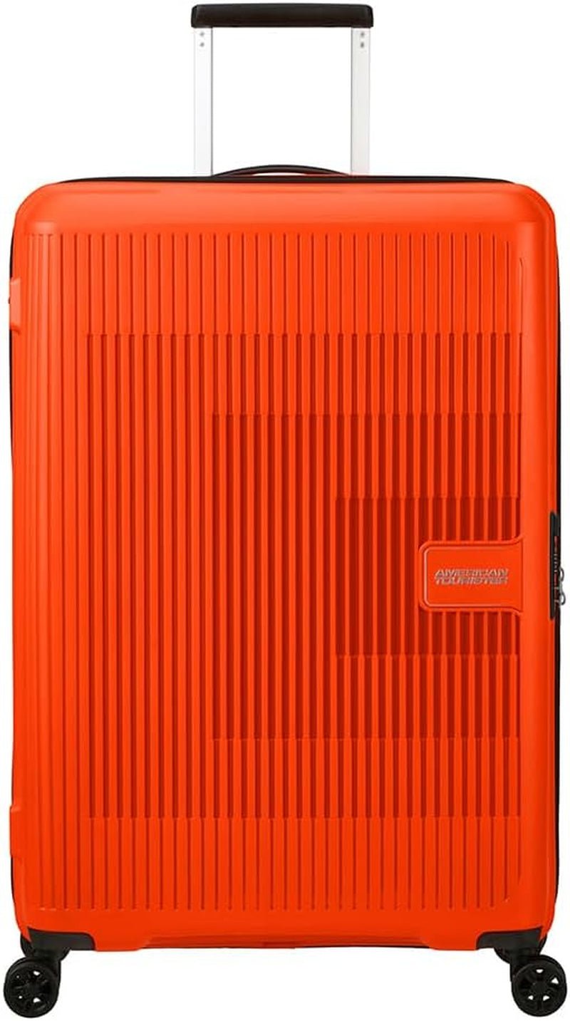 American Tourister Aerostep - Spinner L, Valigia espandibile, 77 cm, 101,5/109 L, Arancione (Arancione brillante) Bagagli e attrezzatura da viaggio Naty Shop Arancione (Arancione brillante) L (77 cm - 101,5/109 L)