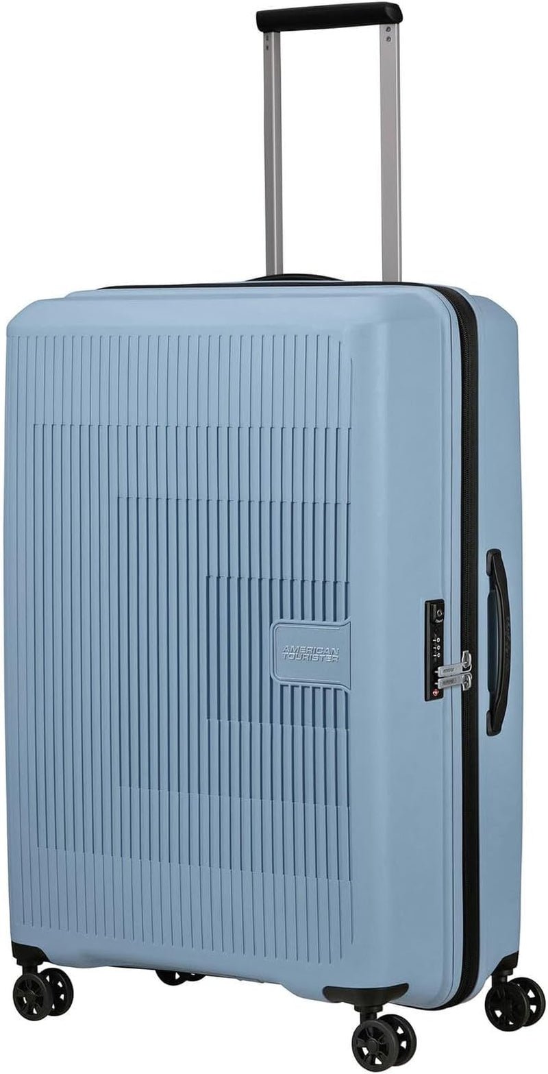 American Tourister Aerostep - Spinner L, valigia espandibile, 77 cm, 101,5/109 L, arancione (arancione brillante) Bagagli e attrezzatura da viaggio Naty Shop Grigio (grigio Soho) L (77 cm - 101,5/109 L)