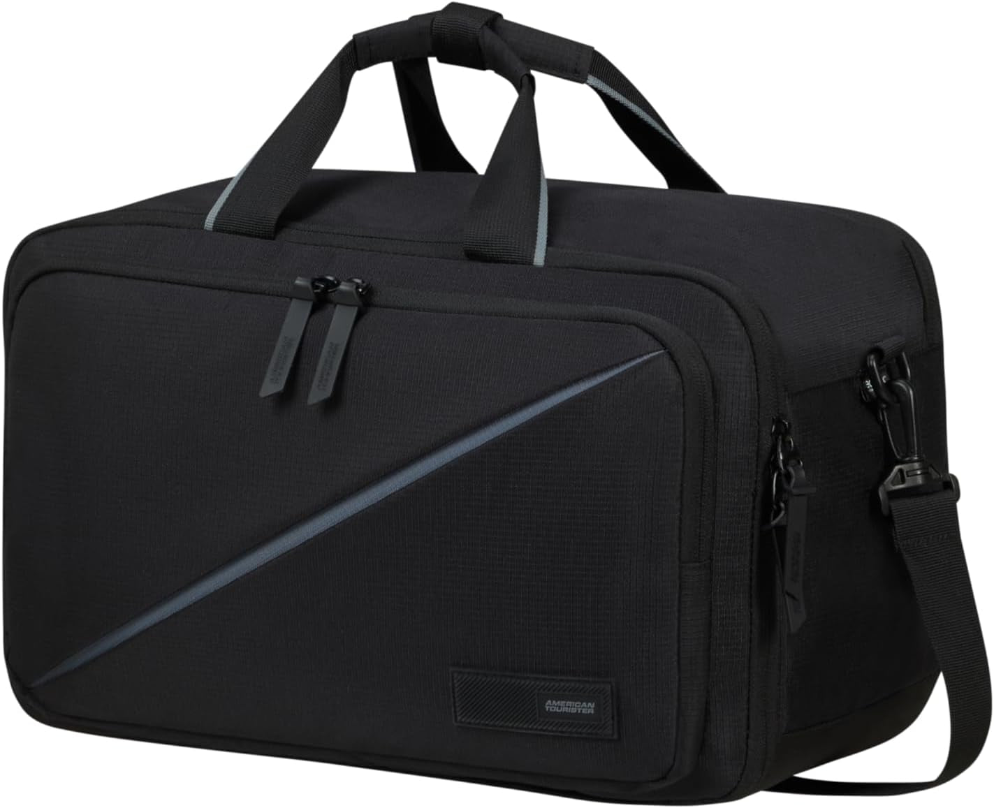 American Tourister Take2Cabin - Borsa da viaggio a 3 vie Ryanair 40 cm 25 L Nero (Nero) Bagagli e attrezzatura da viaggio Naty Shop Nero (Nero) 14"
