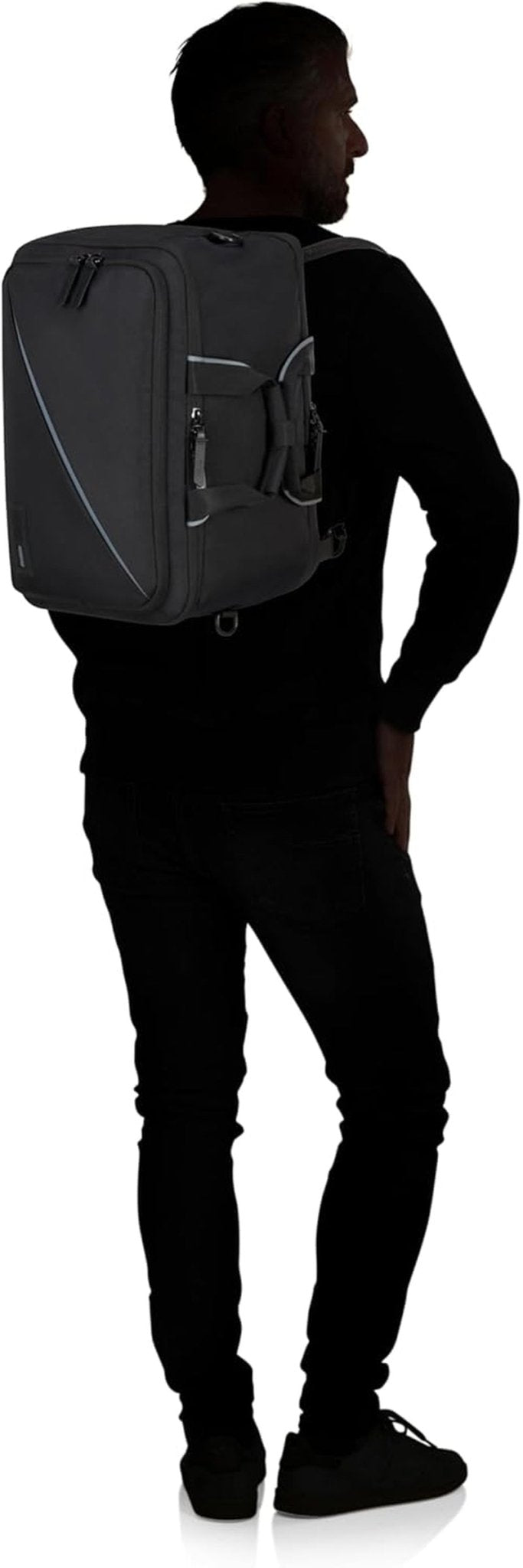 American Tourister Take2Cabin - Borsa da viaggio a 3 vie Ryanair, 40 cm, 25 L, Nero (Black) Bagagli e attrezzatura da viaggio Naty Shop