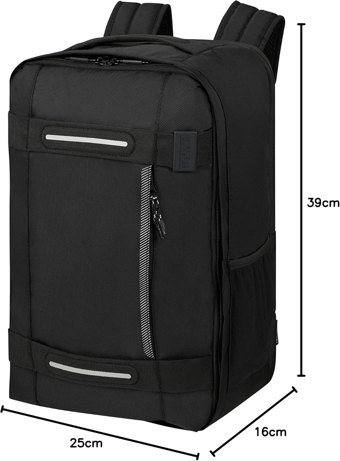 American Tourister Urban Track - Borsa sottosella Ryanair, 25 x 20 x 40 cm, 24,5 L, nero (Asphalt Black) Bagagli e attrezzatura da viaggio Naty Shop
