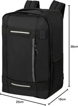 American Tourister Urban Track - Borsa sottosella Ryanair, 25 x 20 x 40 cm, 24,5 L, nero (Asphalt Black) Bagagli e attrezzatura da viaggio Naty Shop