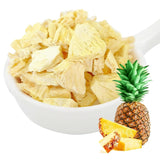 Ananas liofilizzato 250g, pezzi grossi, frutta liofilizzata a fette, ananas non zuccherato, fruttato a pezzi, ananas secco Prodotti disidratati Naty Shop