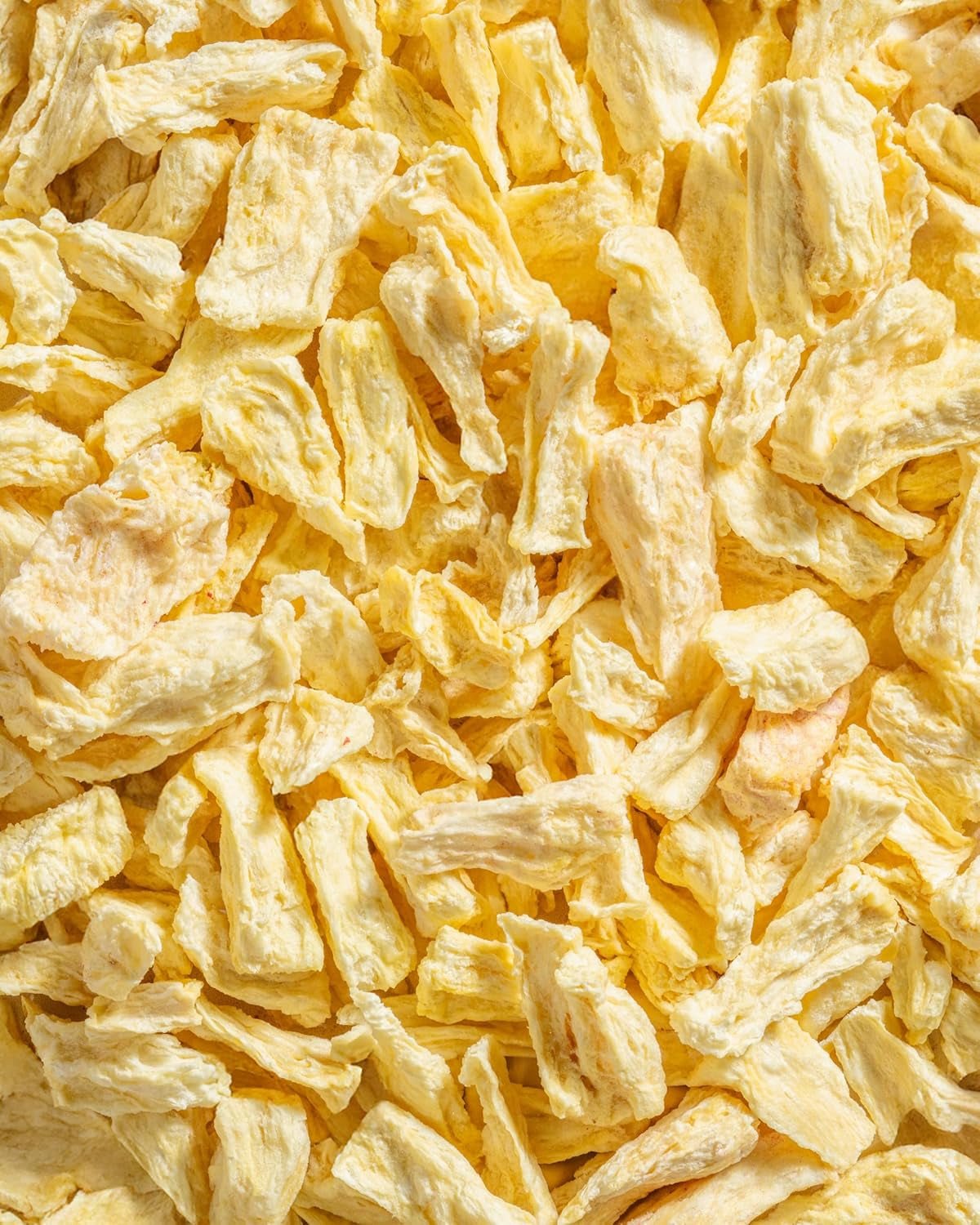BITS di ananas liofilizzato 100g pezzi grandi per smoothie bowl, muesli, topping per porridge - frutta liofilizzata senza zuccheri aggiunti - ananas essiccato - frutta NutriPur Prodotti disidratati Naty Shop