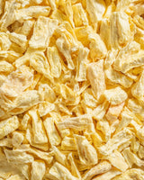 BITS di ananas liofilizzato 100g pezzi grandi per smoothie bowl, muesli, topping per porridge - frutta liofilizzata senza zuccheri aggiunti - ananas essiccato - frutta NutriPur Prodotti disidratati Naty Shop