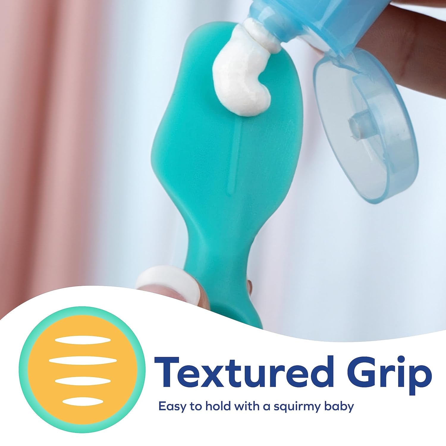 Applicatore per crema per pannolini Nuby - Spatola per crema per irritazioni | inclusa custodia da viaggio | adatto dalla nascita Bambini - Bagno e Dermocosmesi Naty Shop