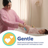 Applicatore per crema per pannolini Nuby - Spatola per crema per irritazioni | inclusa custodia da viaggio | adatto dalla nascita Bambini - Bagno e Dermocosmesi Naty Shop