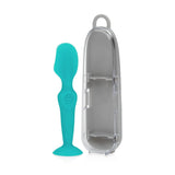 Applicatore per crema per pannolini Nuby - Spatola per crema per irritazioni | inclusa custodia da viaggio | adatto dalla nascita Bambini - Bagno e Cura della Pelle Naty Shop 1 confezione (confezione da 1)