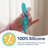 Applicatore per crema per pannolini Nuby - Spatola per crema per irritazioni | inclusa custodia da viaggio | adatto dalla nascita Bambini - Bagno e Dermocosmesi Naty Shop