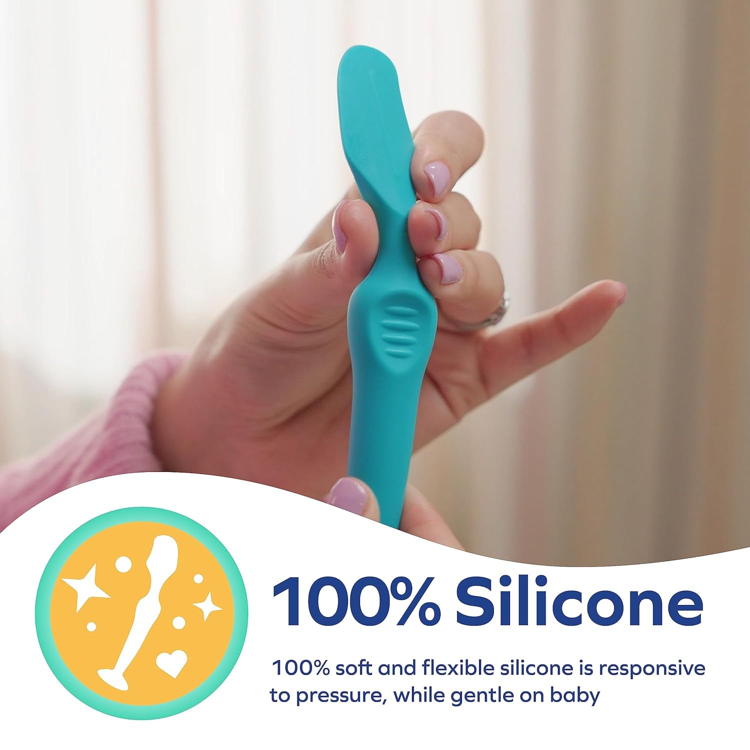 Applicatore per crema per pannolini Nuby - Spatola per crema per irritazioni | inclusa custodia da viaggio | adatto dalla nascita Bambini - Bagno e Dermocosmesi Naty Shop
