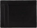Armani Exchange Accessorio da Viaggio in Pelle Liscia con Logo da Uomo Cover Porta Carte Nero Naty Shop Portafoglio da Uomo Nero S
